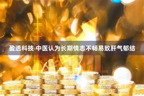 盈透科技 中医认为长期情志不畅易致肝气郁结