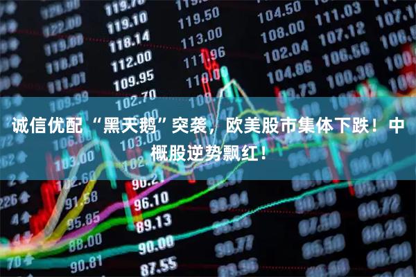 诚信优配 “黑天鹅”突袭，欧美股市集体下跌！中概股逆势飘红！