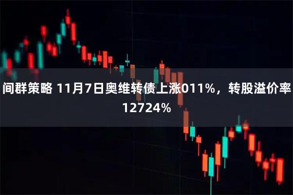 间群策略 11月7日奥维转债上涨011%，转股溢价率12724%